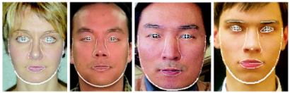 Automatic facial features detection